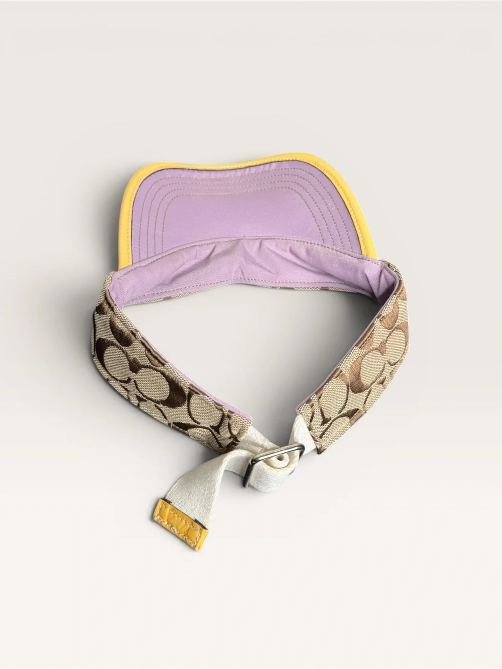 Coach Signature Monogram Visor - Picture 5 of 7